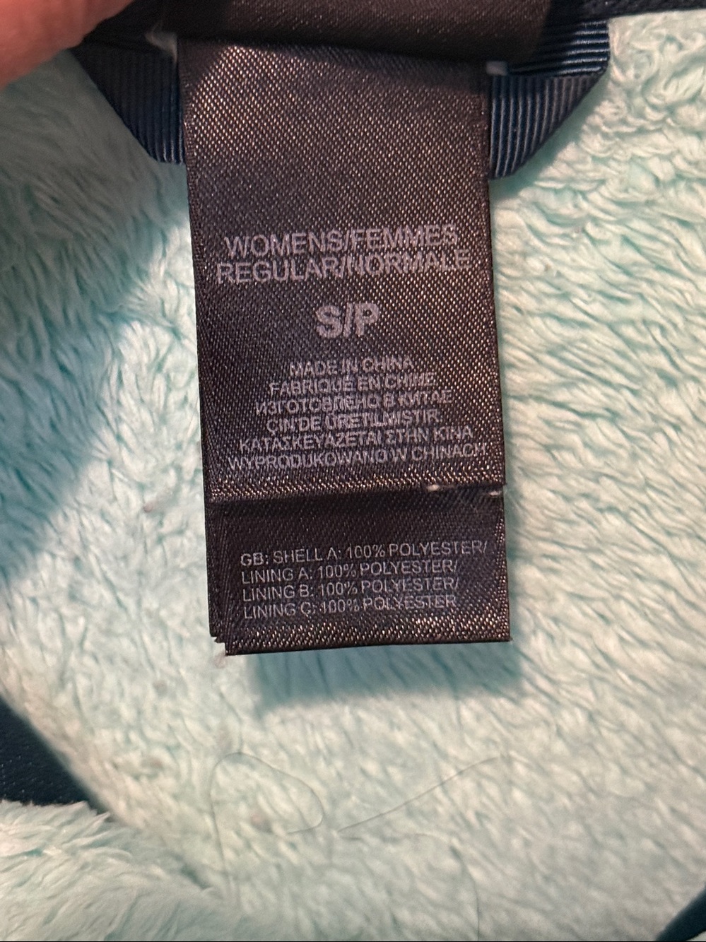 The North Face Full Zip Osito Jacket in Mint Green (s) - Picture 12 of 12